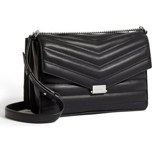 AllSaints Justine Quilted Leather Crossbody Bag